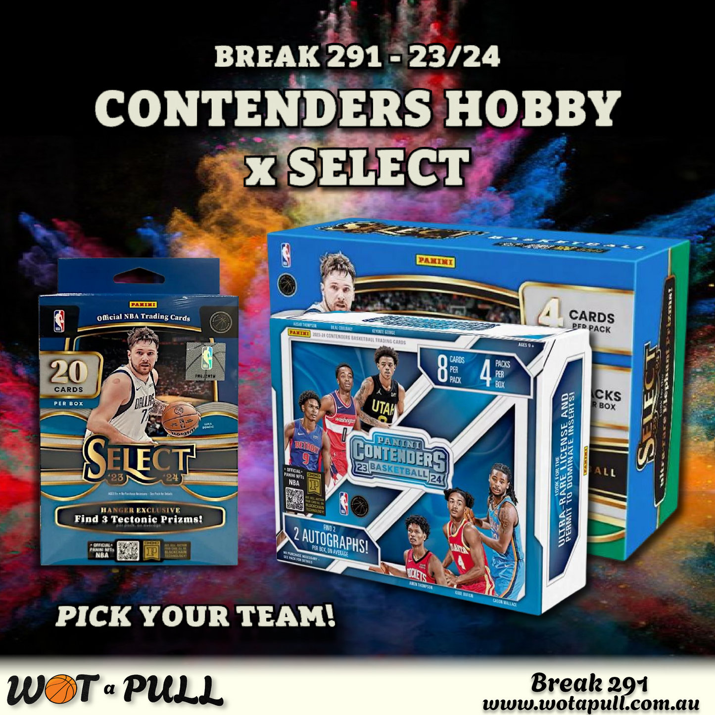 BREAK #291 2023-24 CONTENDERS x SELECT!