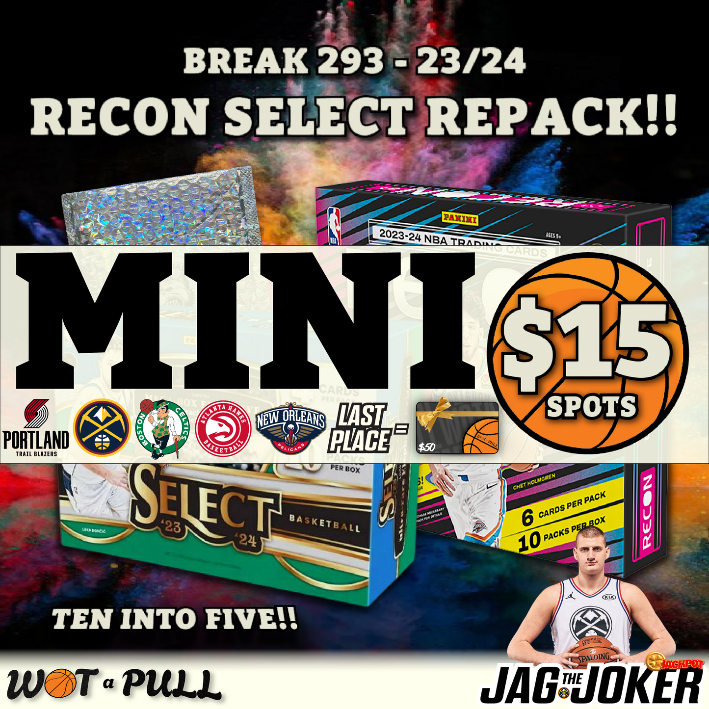 BREAK #293 2023-24 RECON x SELECT x REPACK PYT MINI 1!