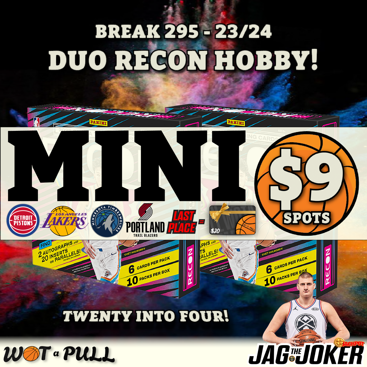 BREAK #295 2023-24 DUO RECON PYT MINI 2 TO CLOSE!