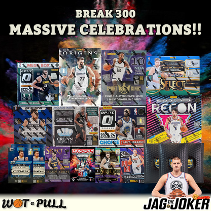 BREAK #300 MASSIVE CELEBRATIONS!! 🎉🎉🎉