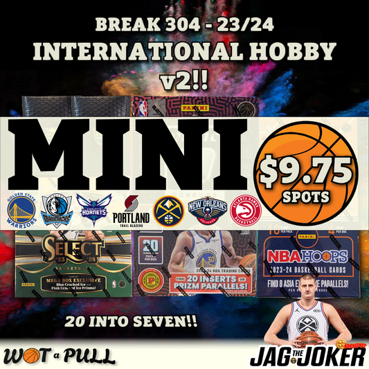 BREAK #304 2023-24 INTERNATIONAL HOBBY v2 CLOSING MINI!