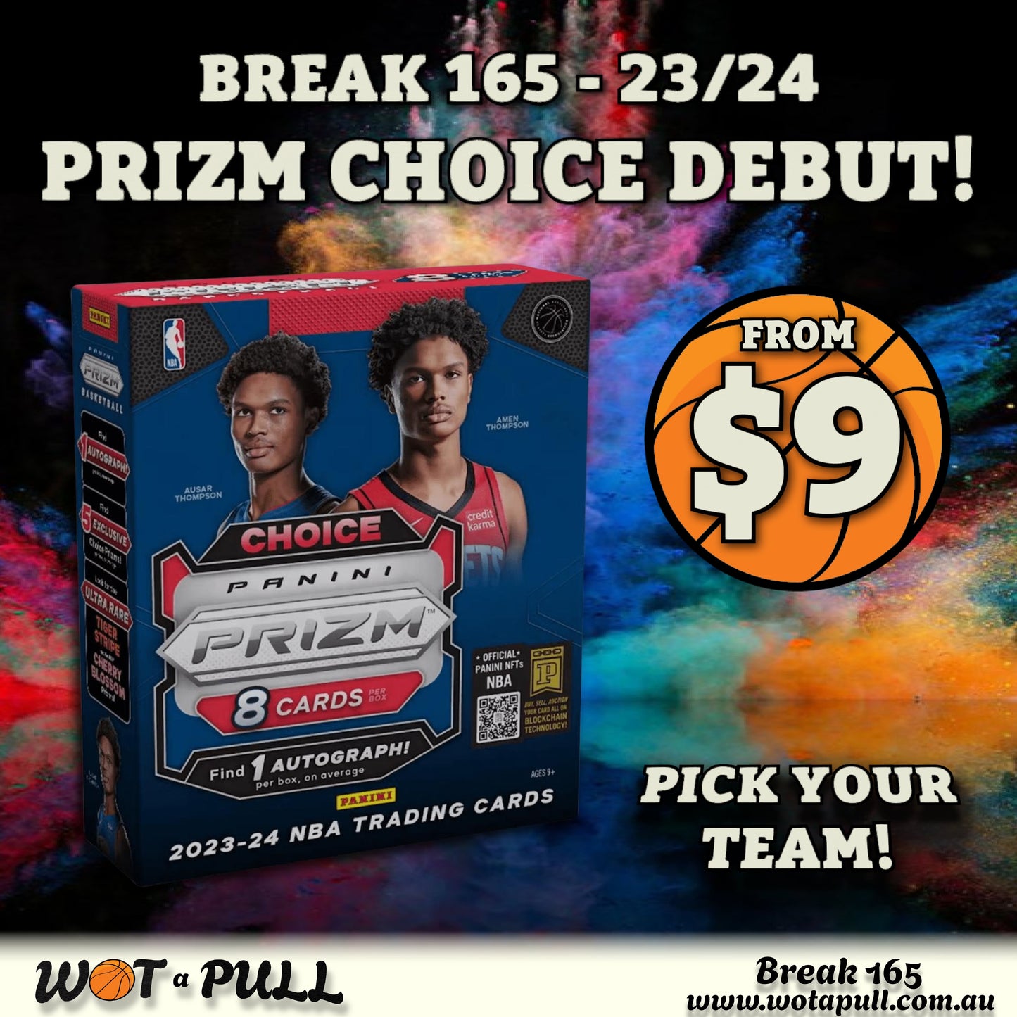 BREAK #165 2023-24 PRIZM CHOICE HOBBY DEBUT!!