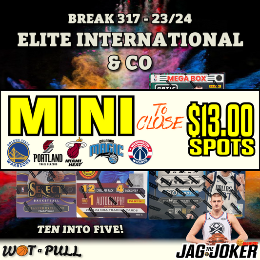 BREAK #317 - 2023-24 ELITE INTERNATIONAL & CO CLOSING MINI!