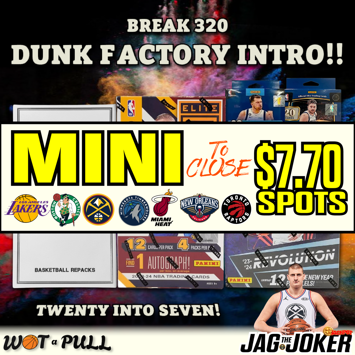 BREAK #320 - DUNK FACTORY INTRODUCTION CLOSING MINI!