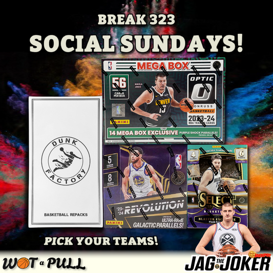 BREAK #323 - 2023-24 SOCIAL SUNDAYS!