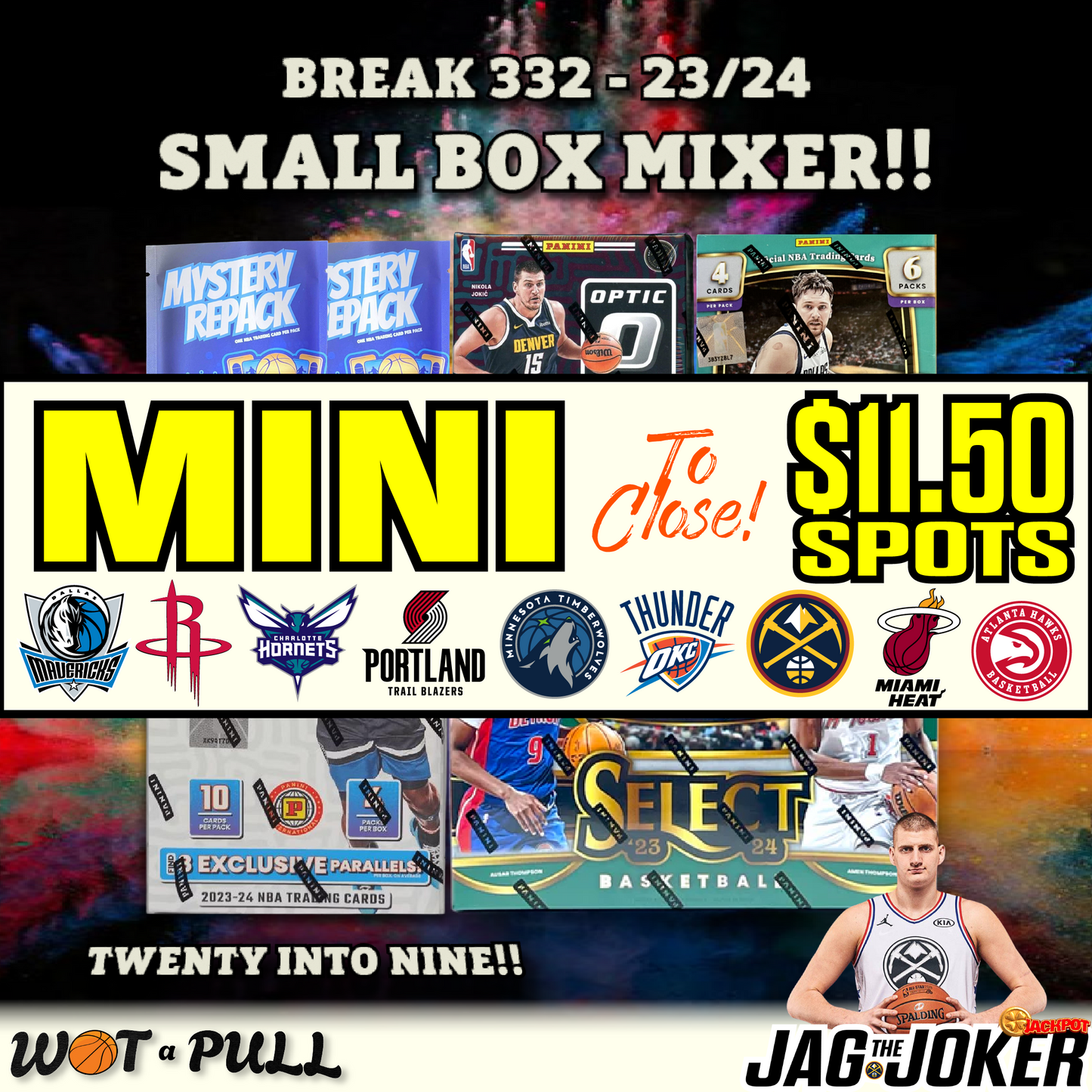 BREAK #332 - 2023-24 SMALL BOX CLOSING MINI!