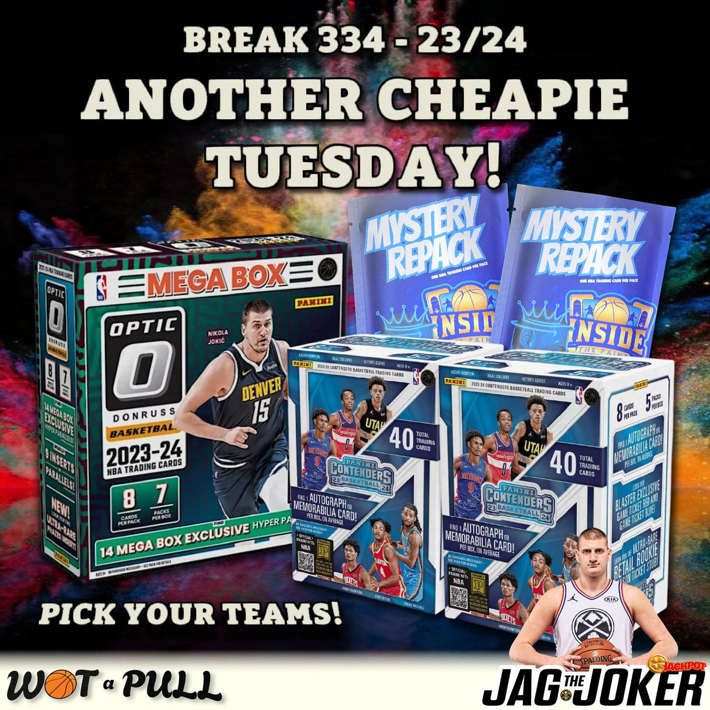 BREAK #334 - ANOTHER CHEAPIE TUESDAY!