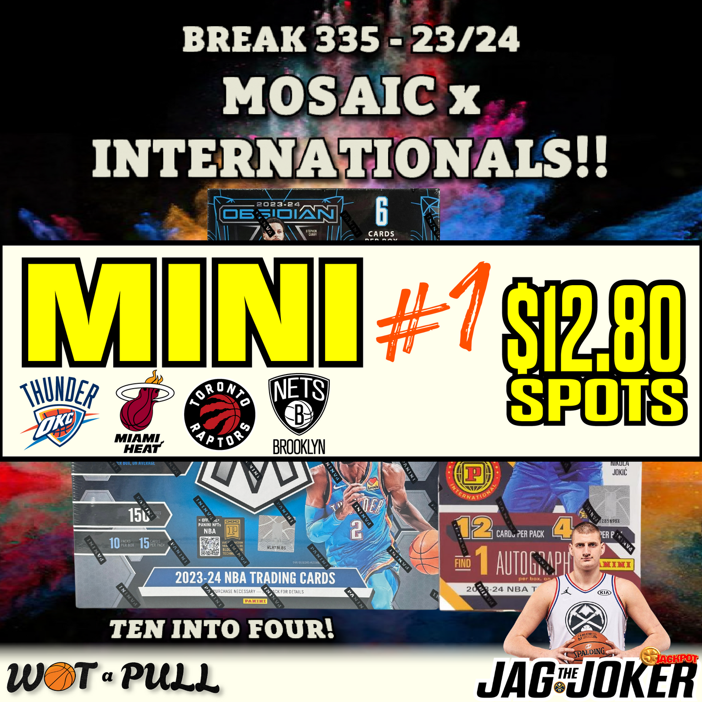 BREAK #335 - 2023-24 MOSAIC x INTERNATIONAL MINI 1!