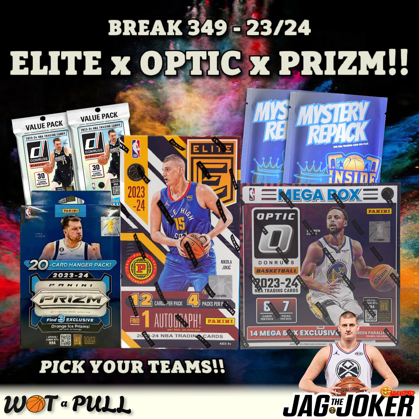 BREAK #349 - 2023-24 ELITE x OPTIC x PRIZM