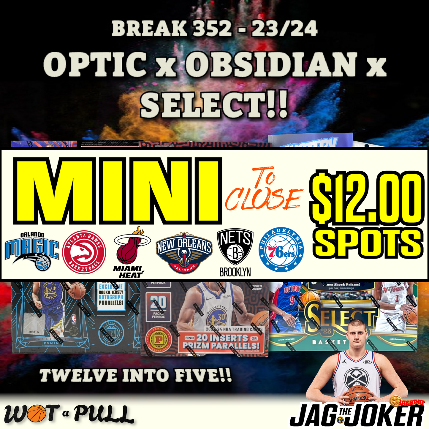 BREAK #352 - 2023-24 OPTIC x OBSIDIAN x SELECT CLOSING MINI!