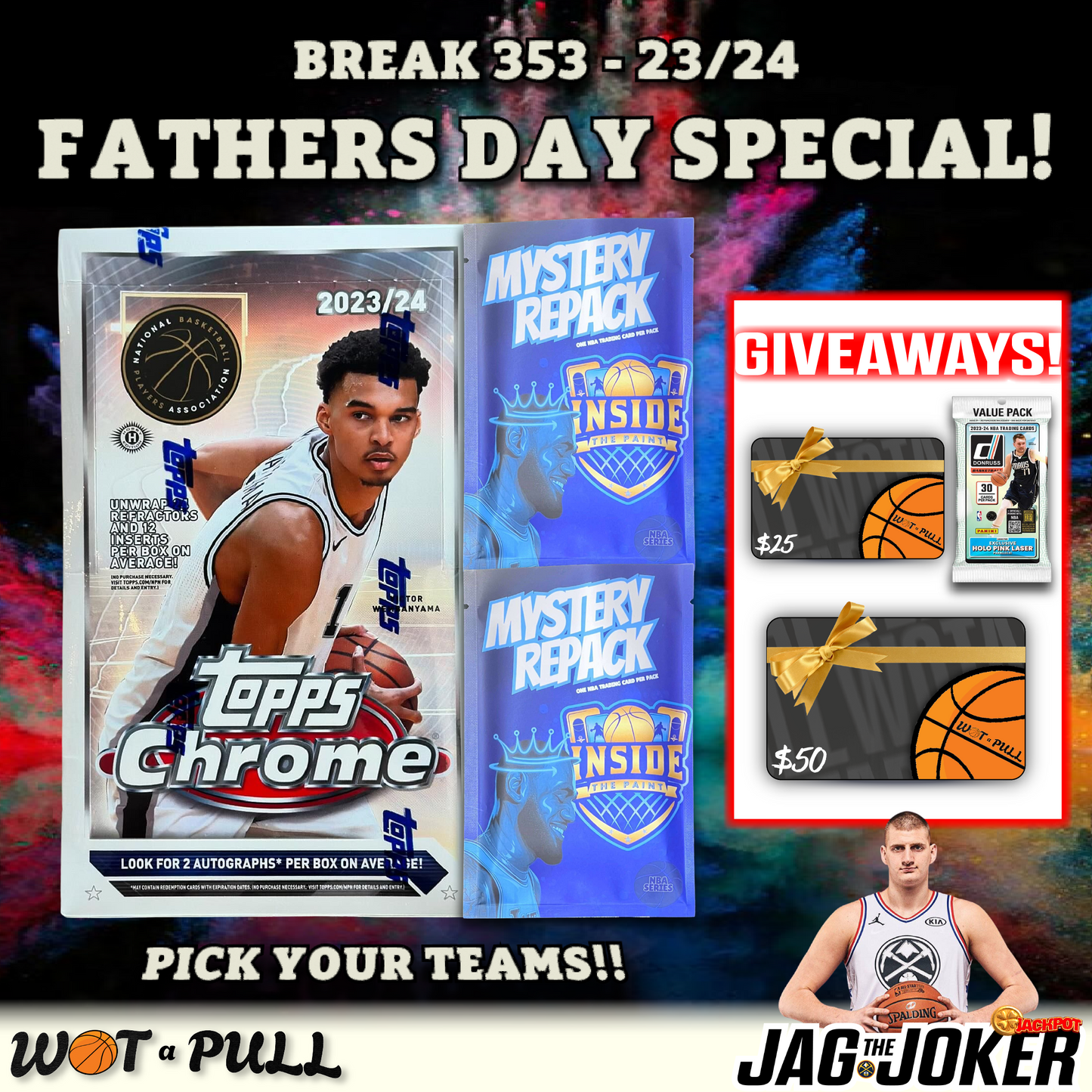 BREAK #353 - 2023-24 FATHERS DAY SPECIAL!