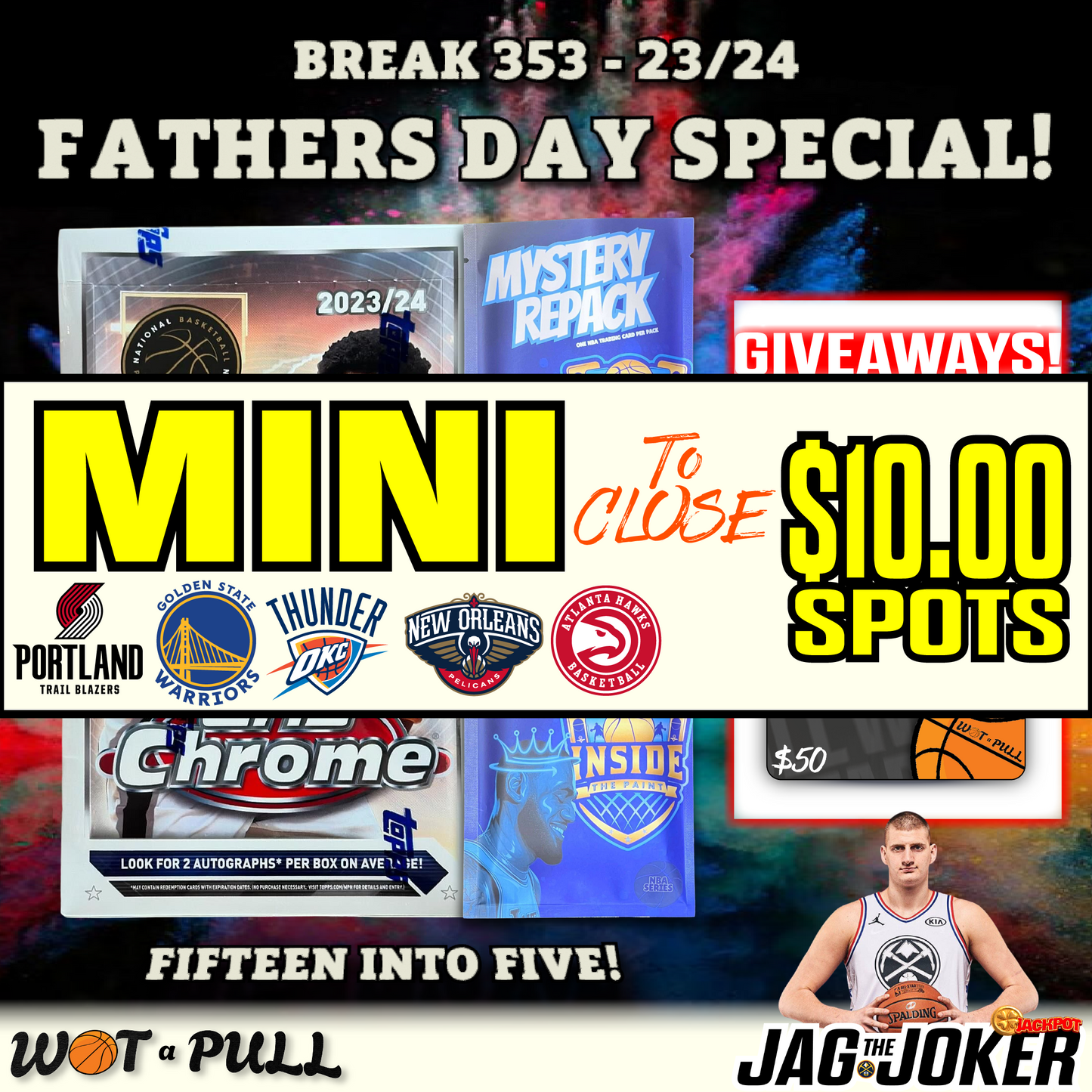 BREAK #353 - 2023-24 FATHERS DAY SPECIAL CLOSING MINI!