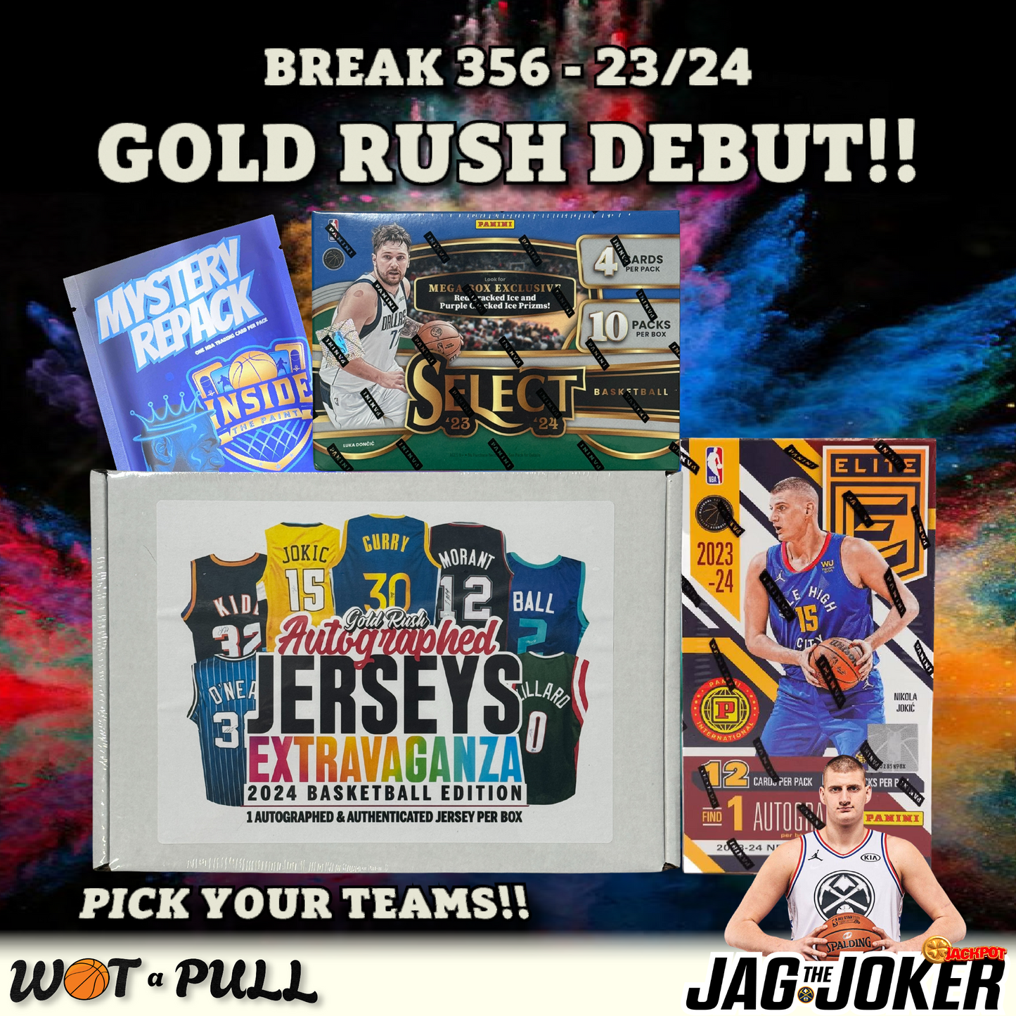 BREAK #356 - 2023-24 GOLD RUSH DEBUT!