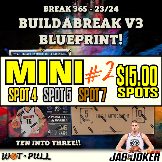 BREAK #365 - BUILDABREAK v3 BLUEPRINT MINI 2 FOR SPOTS!