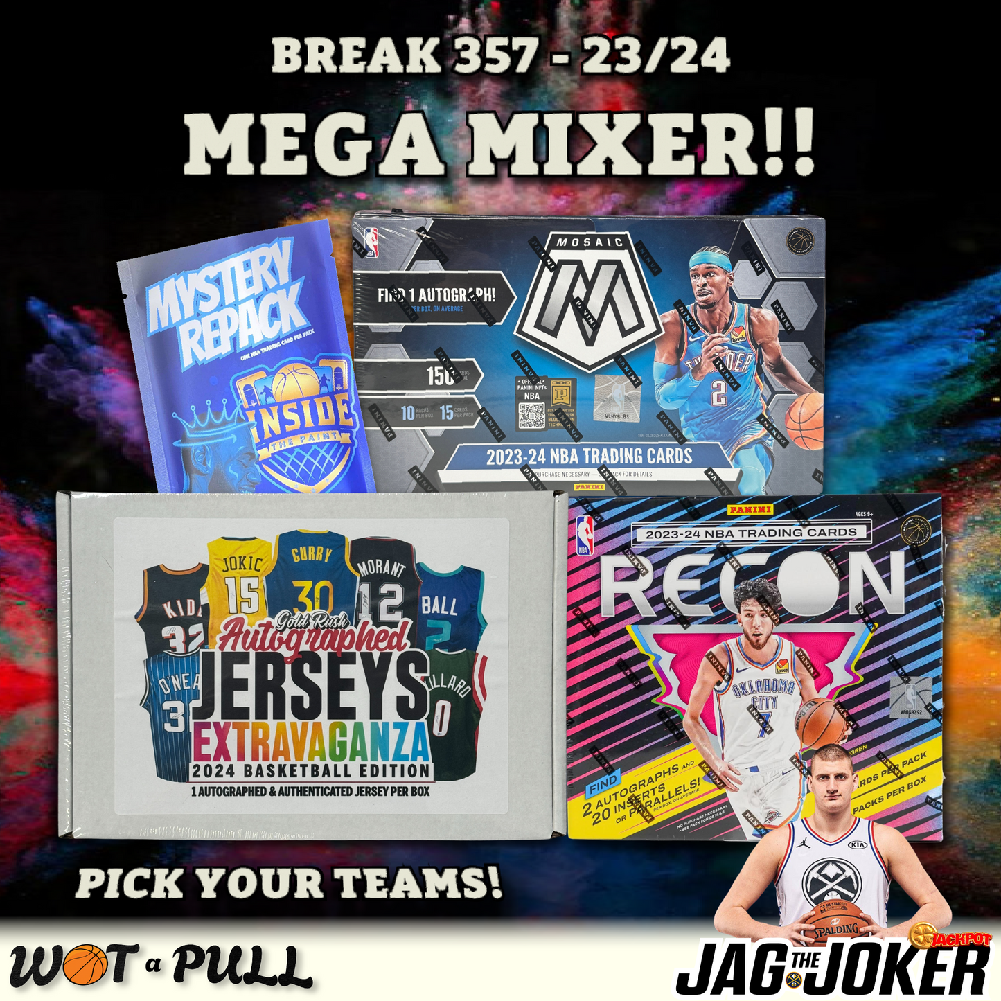 BREAK #357 - 2023-24 MEGA MIXER!