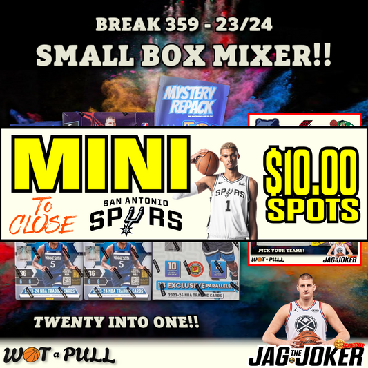 BREAK #359 - 2023-24 SMALL BOX MIXER CLOSING MINI!