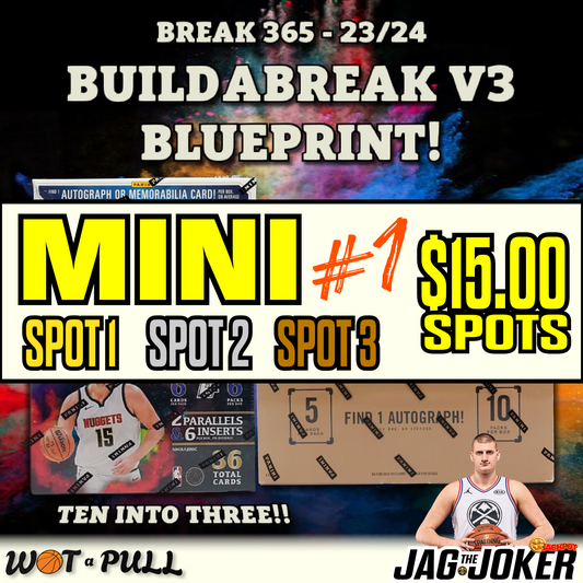 BREAK #365 - BUILDABREAK v3 BLUEPRINT MINI FOR SPOTS!