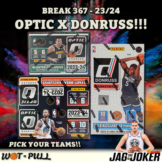 BREAK #367 - 2023-24 OPTIC x DONRUSS