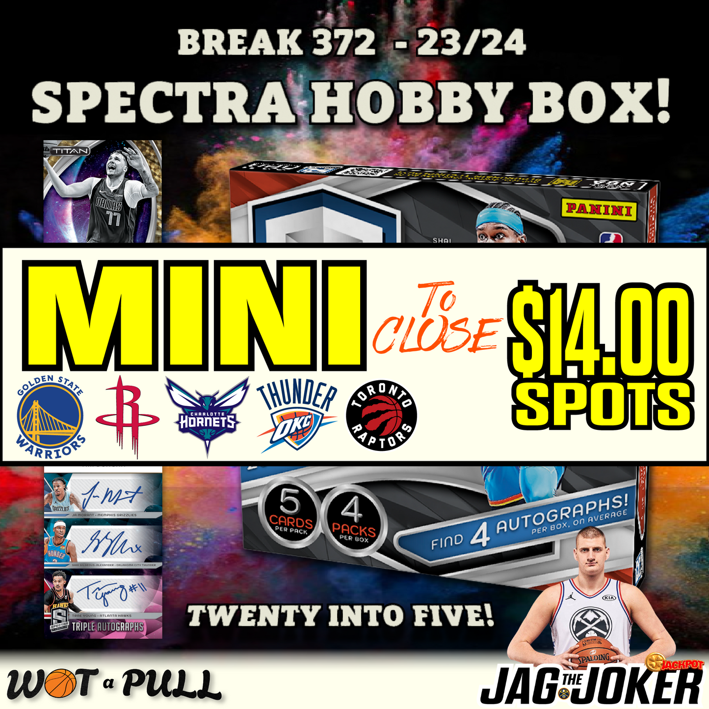 BREAK #372 - 2023-24 SPECTRA HOBBY CLOSING MINI!