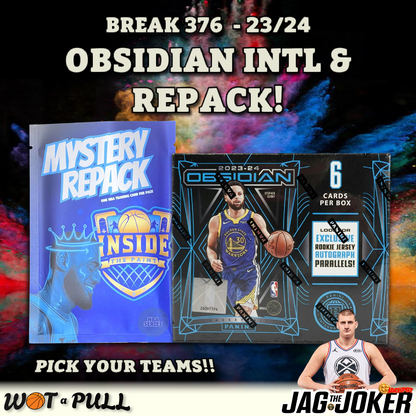 BREAK #376 - 2023-24 OBSIDIAN INTER & REPACK!