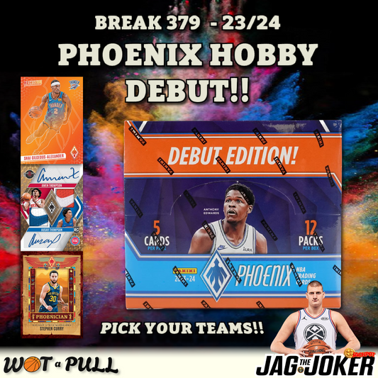 BREAK #379 - 2023-24 PHOENIX HOBBY DEBUT!