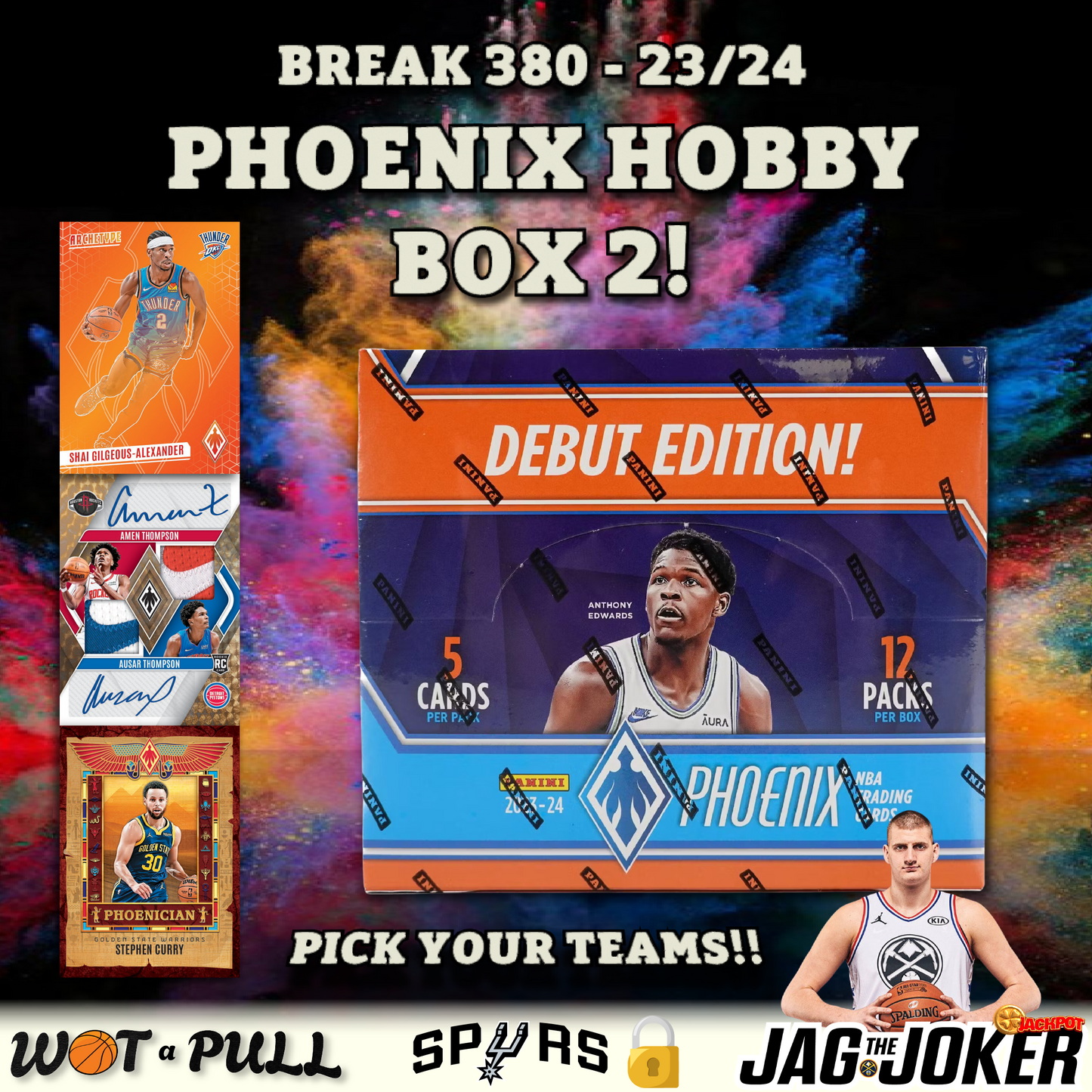 BREAK #380 - 2023-24 PHOENIX HOBBY LOCKED SPURS!