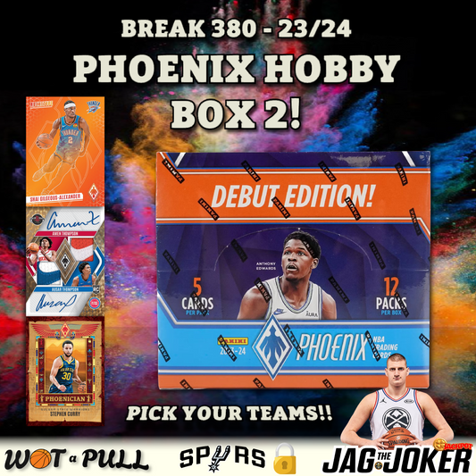 BREAK #380 - 2023-24 PHOENIX HOBBY LOCKED SPURS!