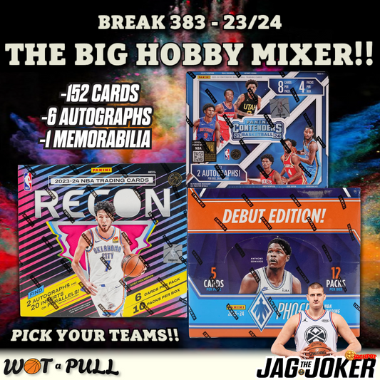 BREAK #383 - 2023-24 THE BIG HOBBY MIXER!