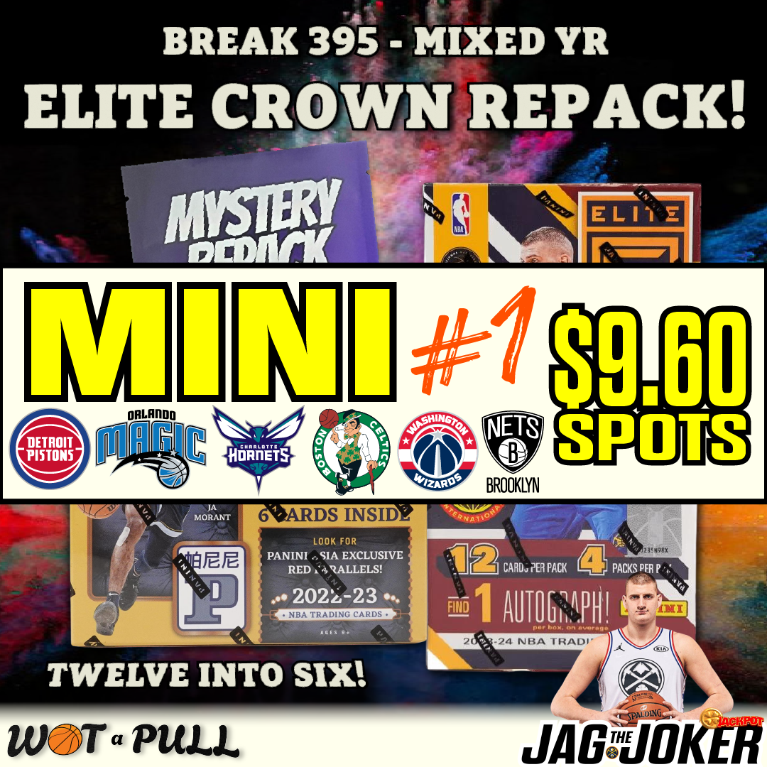 BREAK #395 - ELITE x CROWN x REPACK MINI 1!