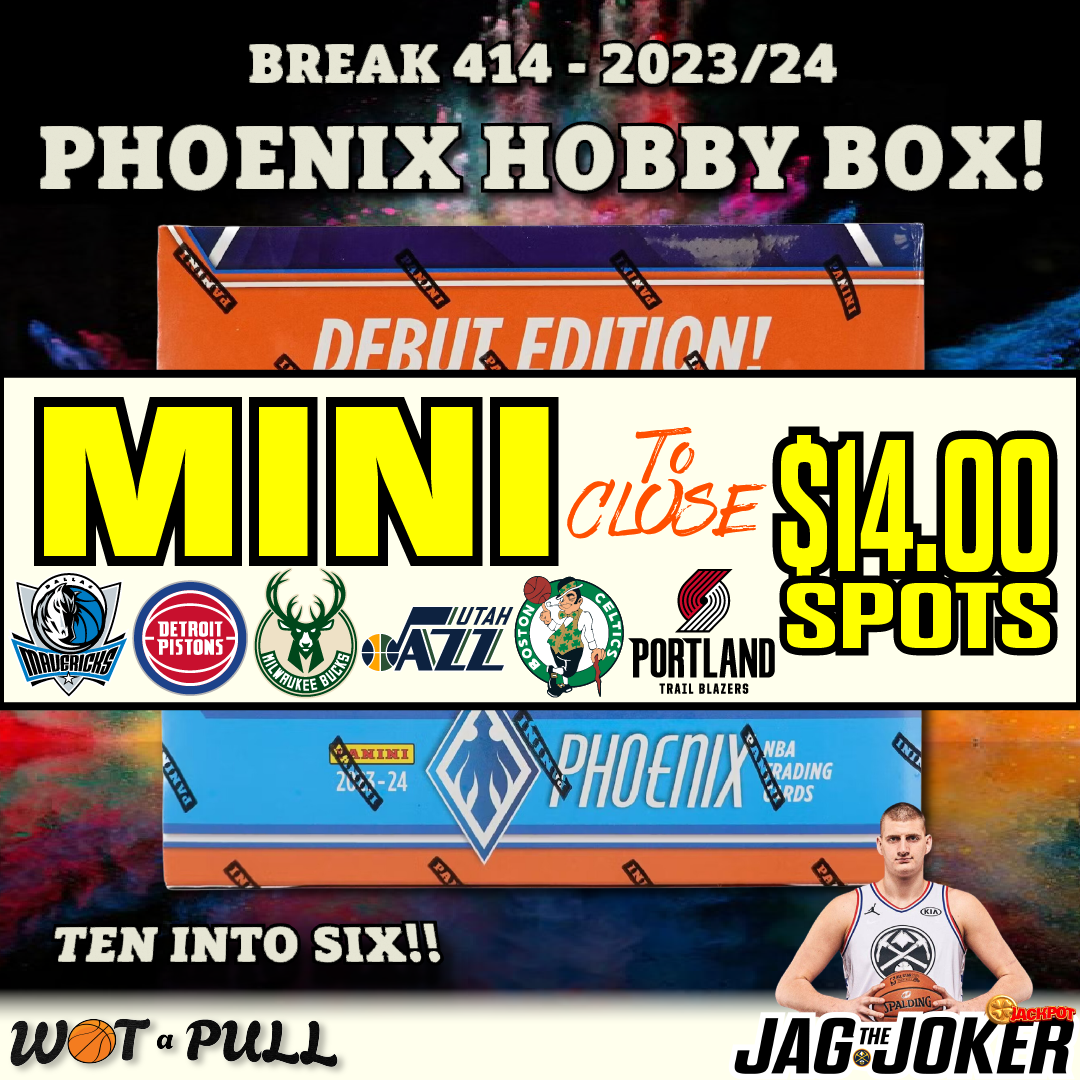 BREAK #414 - 2023-24 PHOENIX HOBBY CLOSING MINI!