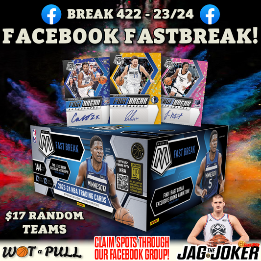 BREAK #422 - FACEBOOK FAST BREAK!