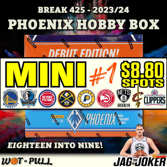 BREAK #425 - 2023-24 PHOENIX HOBBY MINI #1!