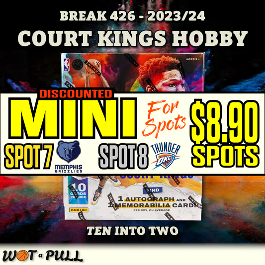 BREAK #426 - 2023-24 COURT KINGS HOBBY 10 SPOTTER MINI #2 FOR SPOTS!