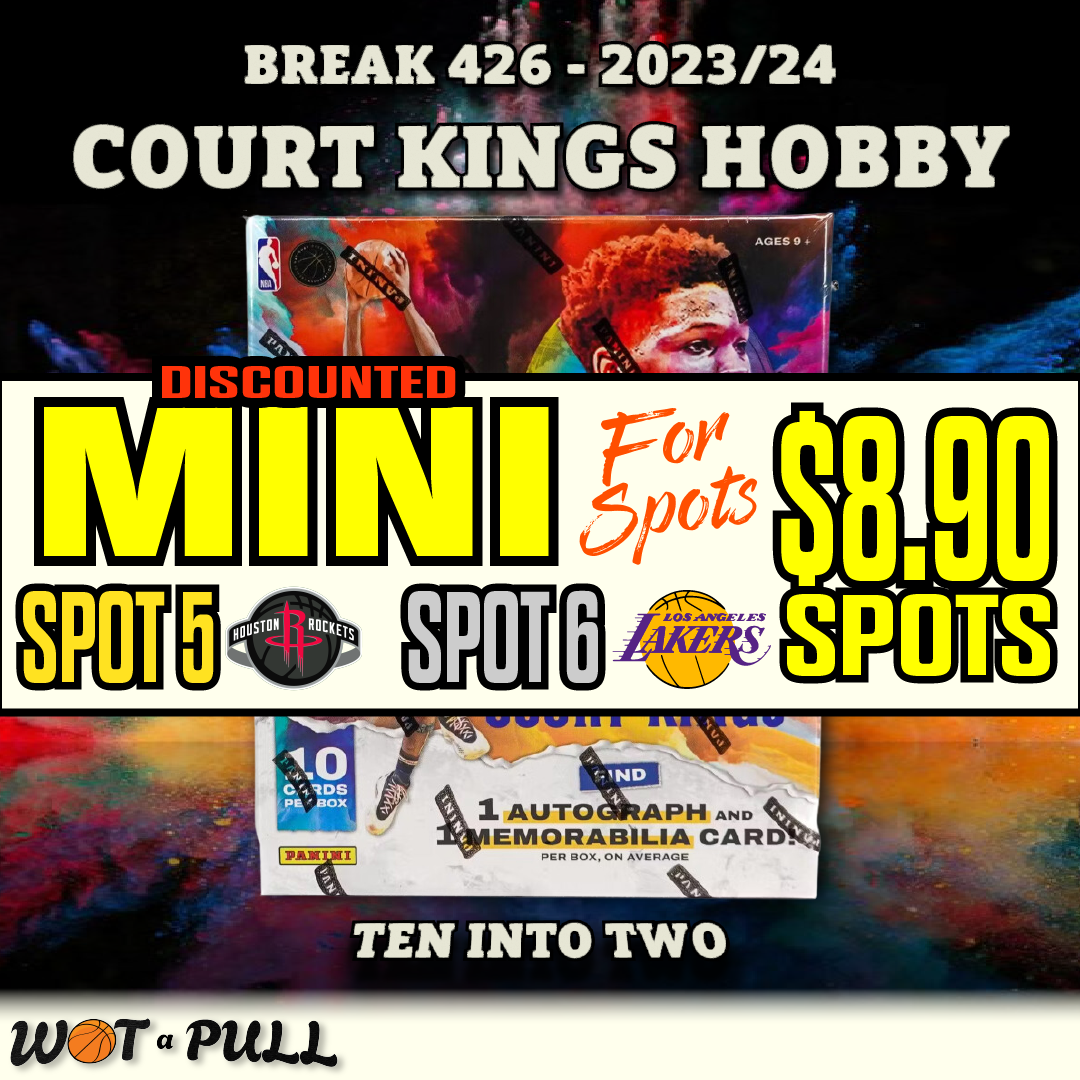 BREAK #426 - 2023-24 COURT KINGS HOBBY 10 SPOTTER MINI FOR SPOTS!