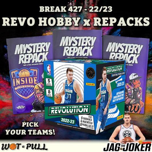 BREAK #427 - 2022-23 REVO HOBBY & REPACKS