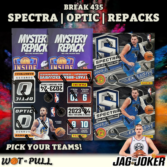 BREAK #435 - 2023-24 SPECTRA x OPTIC x REPACKS