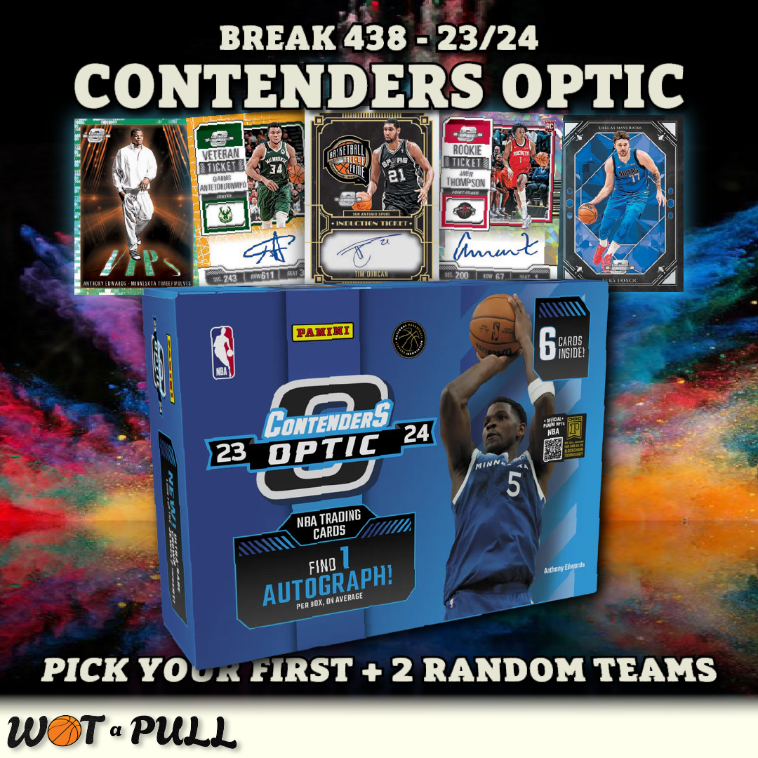 BREAK #438 - 2023-24 CONTENDERS OPTIC 10 SPOTTER!