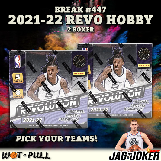 BREAK #447 - 2021-22 DUO REVOLUTION HOBBY!