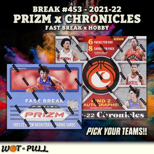 BREAK #453 - 2021-22 PRIZM x CHRONICLES