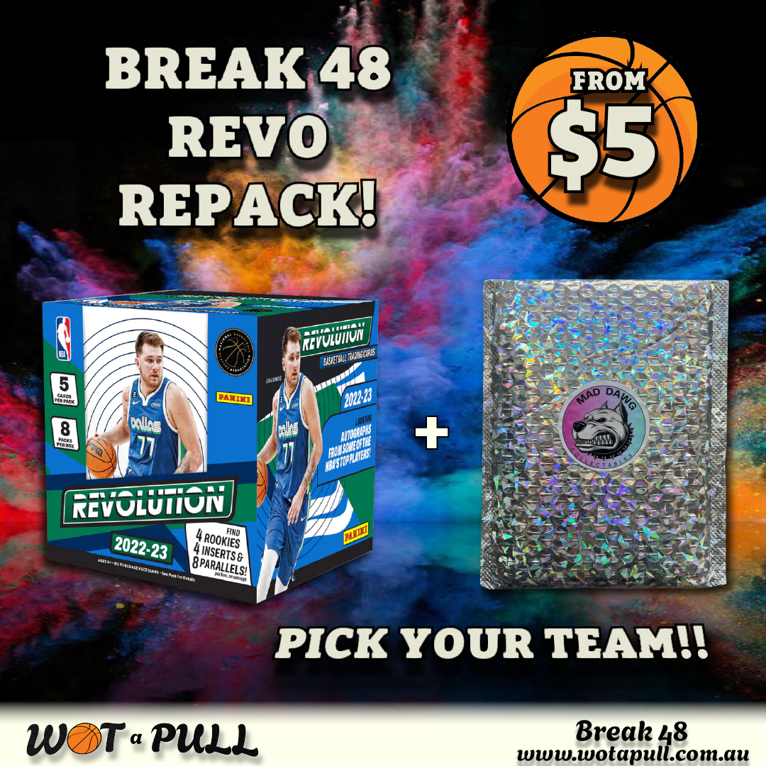 BREAK #48 REVOLUTION HOBBY & REPACK!