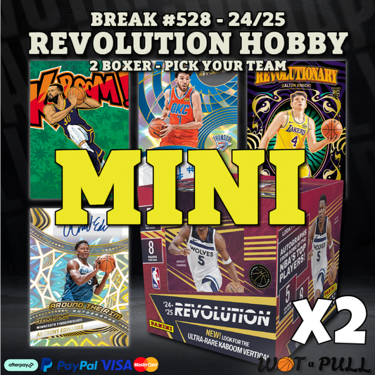BREAK #528 - 2024-25 REVOLUTION HOBBY 2 BOXER MINI #1
