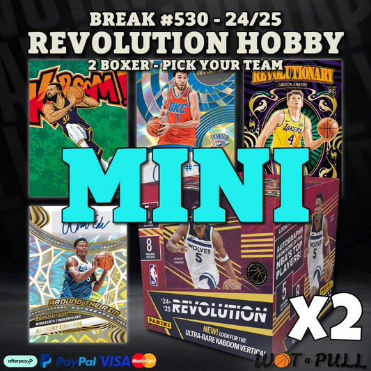 BREAK #530 - 2024-25 REVOLUTION HOBBY 2 BOXER CLOSING MINI!