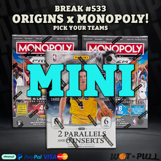BREAK #533 - 2024-25 ORIGINS x MONOPOLY CLOSING MINI!