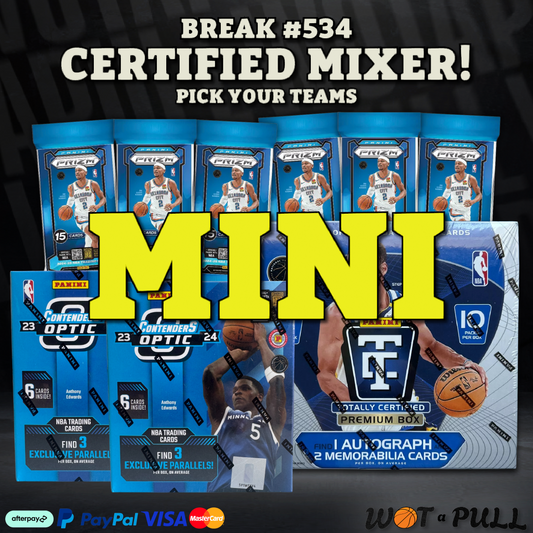 BREAK #534 - CERTIFIED MIXER MINI!