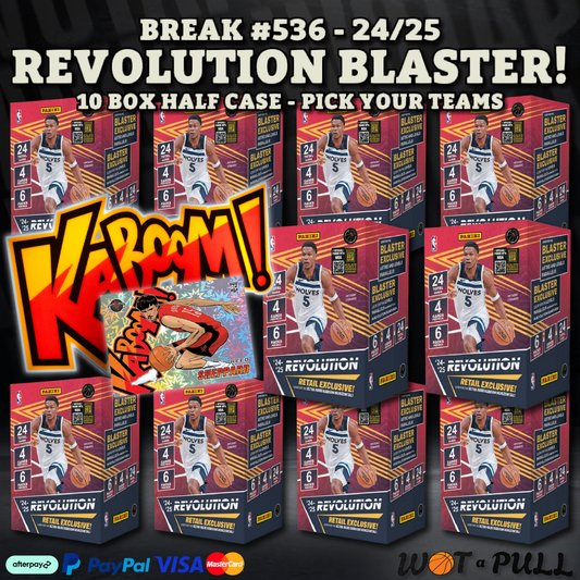 BREAK #536 - 2024-25 REVOLUTION BLASTER HALF CASE!