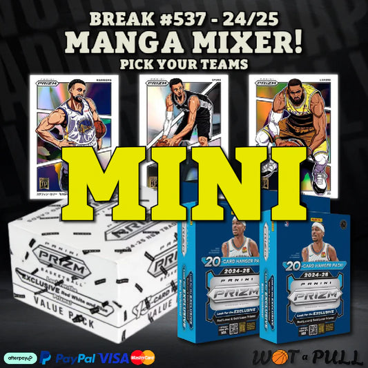 BREAK #537 - 2024-25 MANGA MIXER MINI! MANGA TEAMS!