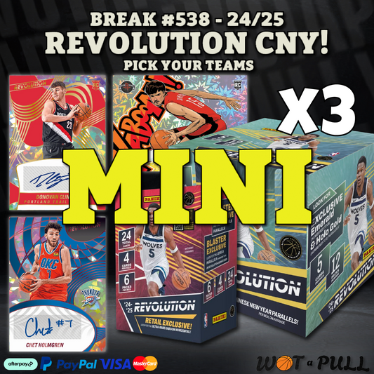 BREAK #538 - 2024-25 REVOLUTION CHINESE NEW YEAR MINI!