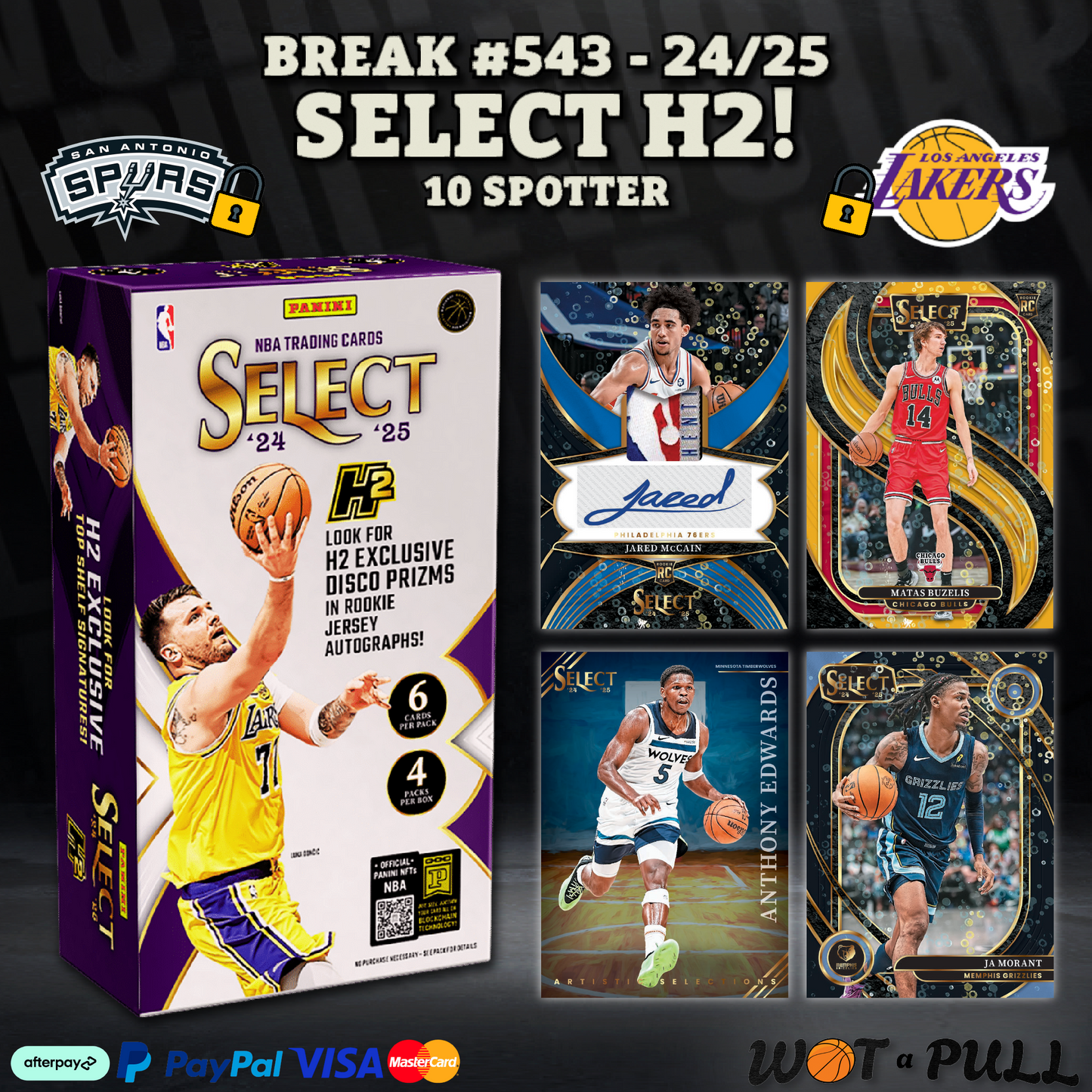 BREAK #543 - 2024-25 SELECT H2 10 SPOTTER!