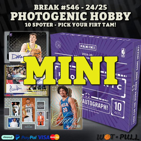 BREAK #546 - 2024-25 PHOTOGENIC HOBBY 10 SPOTTER MINI #1