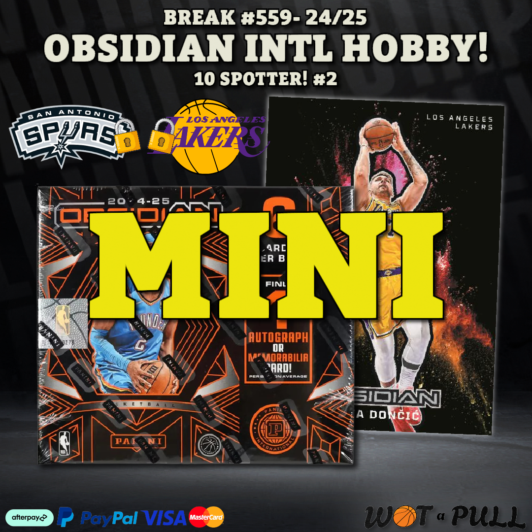 BREAK #559 - 2024-25 Obsidian International Hobby 10 Spotter Mini #1